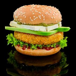 Aloo Tikki Burger ꭞ