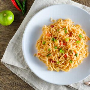 Cheesy and Chili Maggi ꭞ