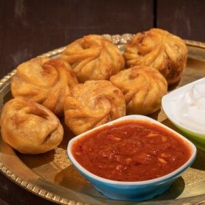 Momos - Tandoori Paneer (8 pcs) ꭞ