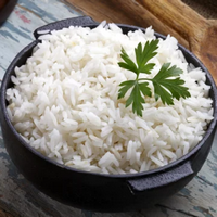 Boiled Plain Rice ꭞ