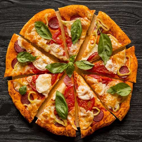 Whole Wheat Spinach and Corn Pizza ꭞ